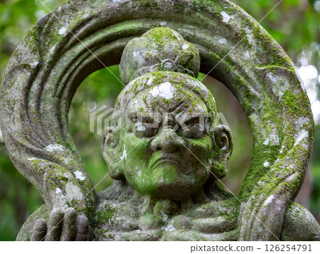 Bokoji Temple Nioh的雕像 126254791