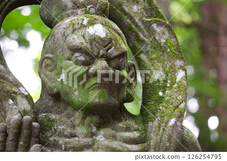 Bokoji Temple Nioh的雕像 126254795