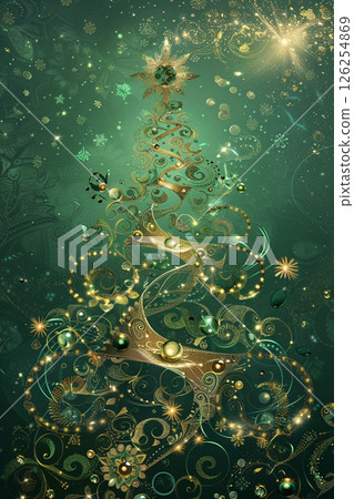 Emerald Spiral - Forest Blessing Tree 126254869