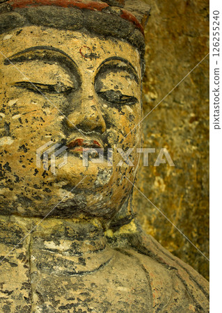 Usuki Stone Buddha Statue of Dainichi Nyorai Usuki Stone Buddha Statue of Dainichi Nyorai 126255240