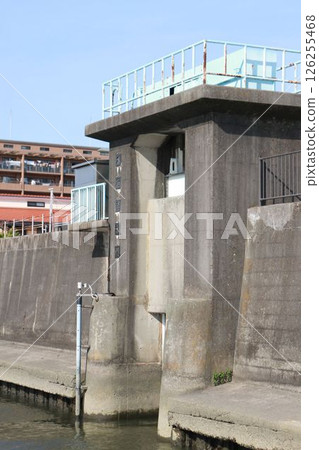 "Hon-Gyotoku Water Gate" in Ichikawa City, Chiba Prefecture 126255468