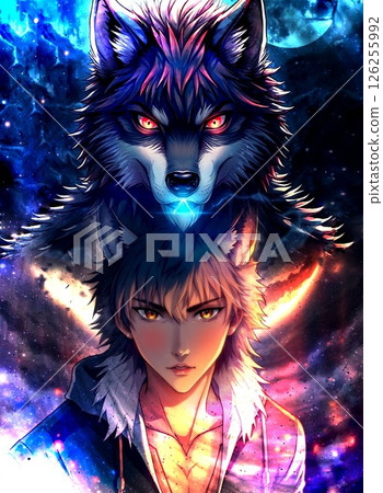 【山月~狼人的回憶②】渴望變身的年輕人的插畫 【山月~狼人的回憶②】渴望變身的年輕人的插畫 126255992