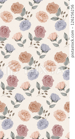 Inspiring Hand Crafted Curly and Floral Motif Art 126256256