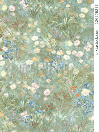 Inspiring Hand Crafted Curly and Floral Motif Art 126256258