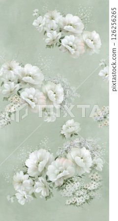 Inspiring Hand Crafted Curly and Floral Motif Art Inspiring Hand Crafted Curly and Floral Motif Art 126256265
