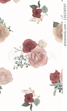 Masterful Handmade Floral Scroll Pattern Artworks Masterful Handmade Floral Scroll Pattern Artworks 126256597