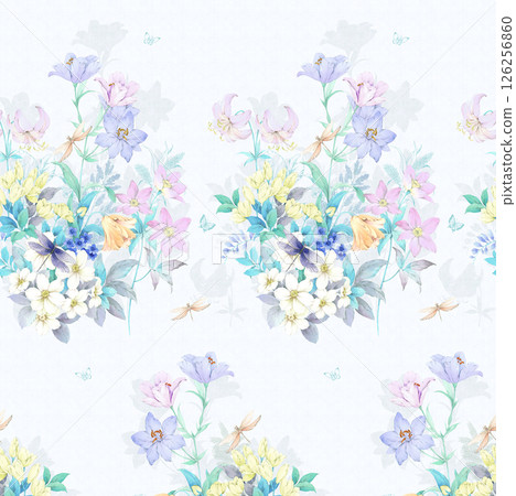 Lush Hand Painted Scroll and Floral Design Creations 126256860