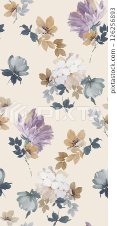 Lush Hand Painted Scroll and Floral Design Creations Lush Hand Painted Scroll and Floral Design Creations 126256893
