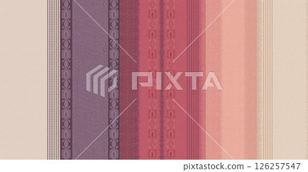 Dramatic Hand Illustrated Curly and Floral Works 126257547