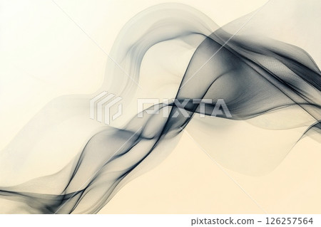 A black and white image of a wave with a white background 126257564