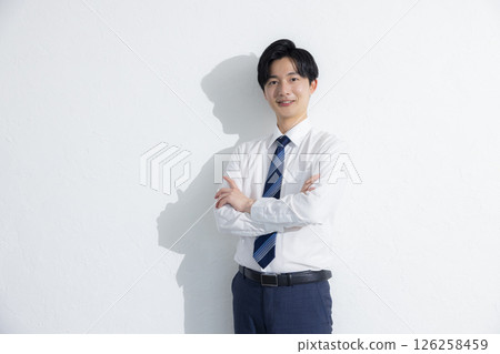 Business man in the sunshine Business man in the sunshine 126258459