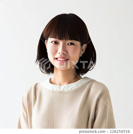 Japanese women! Smiling young office ladies in their 20s, 30s, and 40s 126258558