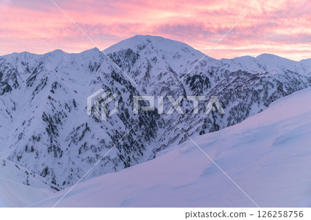 View of Winter Mountain 126258756