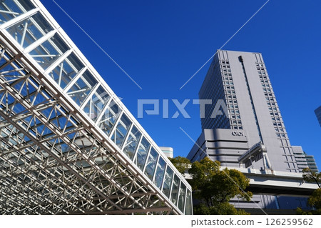 橫濱站東口周圍的風景 橫濱站東口周圍的風景 126259562