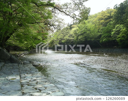 三重縣伊勢市五十鈴川 126260089