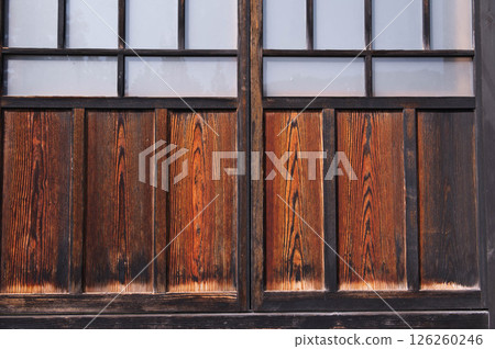 Old wooden door 126260246