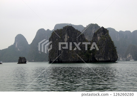 Halong Bay landscape in Vietnam Halong Bay landscape in Vietnam 126260280