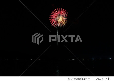 Kasumi Fireworks Festival, Sea of Japan, Fireworks Festival on the Sea, Hyogo Prefecture Kasumi Fireworks Festival, Sea of Japan, Fireworks Festival on the Sea, Hyogo Prefecture 126260610