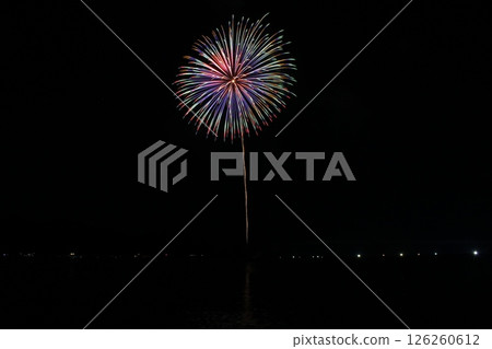 Kasumi Fireworks Festival, Sea of Japan, Fireworks Festival on the Sea, Hyogo Prefecture 126260612