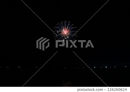 Kasumi Fireworks Festival, Sea of Japan, Fireworks Festival on the Sea, Hyogo Prefecture Kasumi Fireworks Festival, Sea of Japan, Fireworks Festival on the Sea, Hyogo Prefecture 126260624