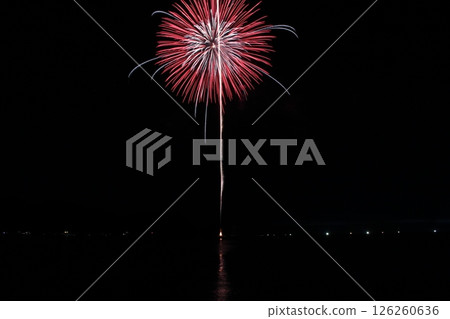 霞煙火大會,日本海,海上煙火大會,兵庫縣 霞煙火大會,日本海,海上煙火大會,兵庫縣 126260636