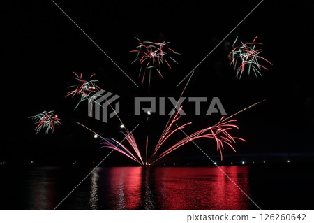 Kasumi Fireworks Festival, Sea of Japan, Fireworks Festival on the Sea, Hyogo Prefecture 126260642