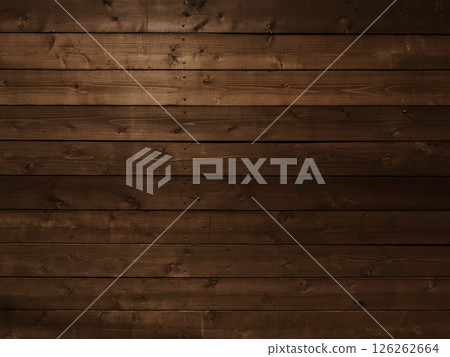 Background image of rows of brown horizontal boards with grain Background image of rows of brown horizontal boards with grain 126262664
