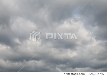[自然與景觀素材] 雲朵，陰天，雨雲 126262797