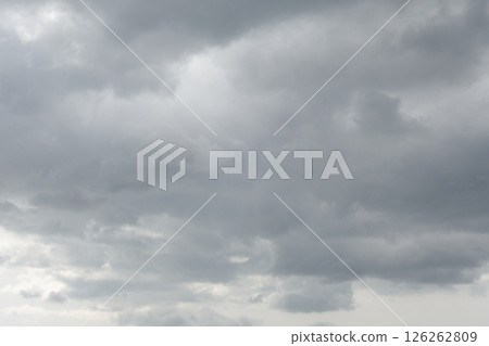 [Nature and landscape materials] Clouds, cloudy sky, rain clouds 126262809
