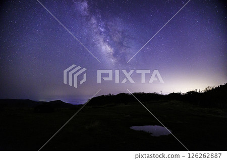 《Kajigamori Campsite, Kochi Prefecture》 The Milky Way and starry sky from Kajigamori Campsite 126262887