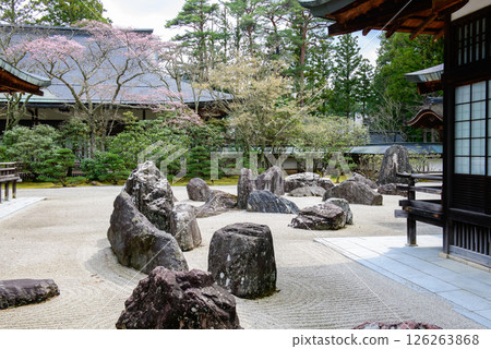 金剛峰寺：和歌山縣高野山萬龍庭園、內堂、新別處館 126263868