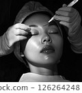 Woman receiving beauty treatment 126264248