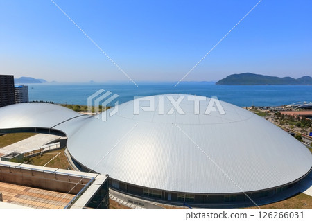 [香川縣] 新香川縣立體育館（香川穴吹競技場）在高松太陽港新建 126266031