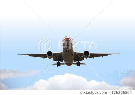 噴射客機起飛 126266864