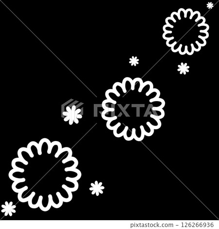 許多白色的花 126266936