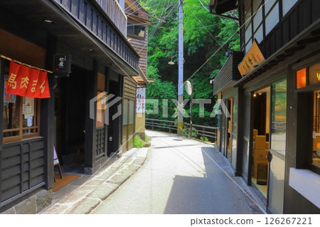 黑川溫泉鄉的新綠(熊本縣南小國町) 黑川溫泉鄉的新綠(熊本縣南小國町) 126267221