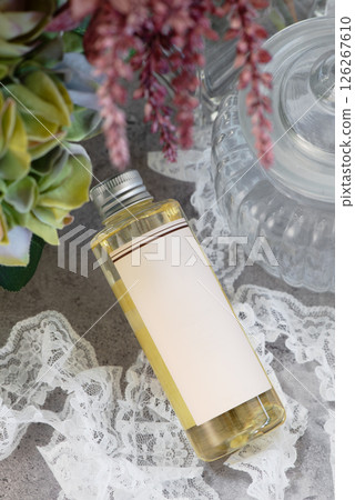 植物護膚配件和化妝品形象 植物護膚配件和化妝品形象 126267610