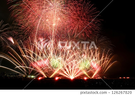 Fireworks of art and music 126267820