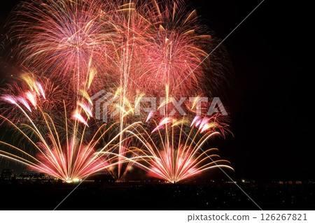 Fireworks of art and music 126267821