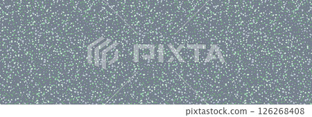 Seamless green terrazzo pattern with marble texture. Modern abstract vector design 126268408