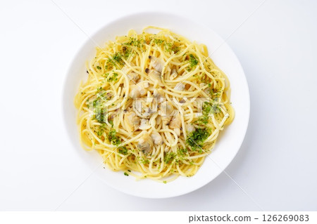 蛤蜊意大利麵條 126269083