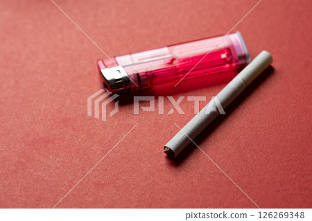 Cigarettes left behind 126269348