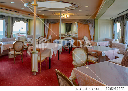Miyakojima Cruise Ship Mont Blanc's Elegant Dinner Lounge 126269351