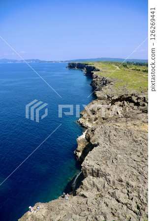 從殘波岬燈塔眺望的景色（沖繩縣讀谷村） 126269441