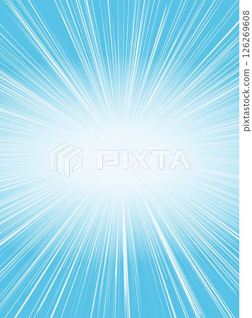 Intensely radiating concentrated lines background material_light blue Intensely radiating concentrated lines background material_light blue 126269608