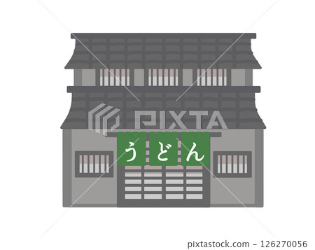 烏龍麵建築插圖 126270056