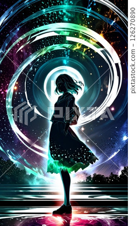 Young people "awakening" between the worlds 126270890