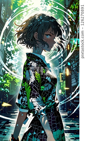 Young people "awakening" between the worlds Young people "awakening" between the worlds 126270891