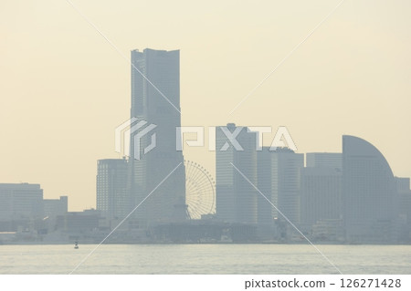 從橫濱灣大橋眺望港未來 126271428