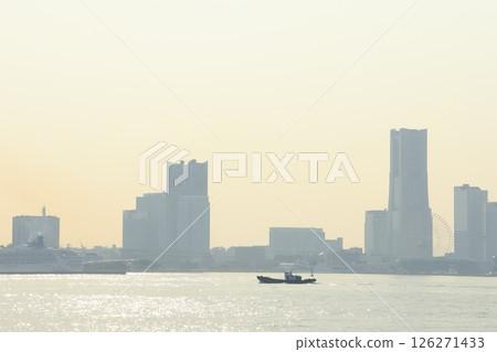 從橫濱灣大橋眺望港未來 126271433